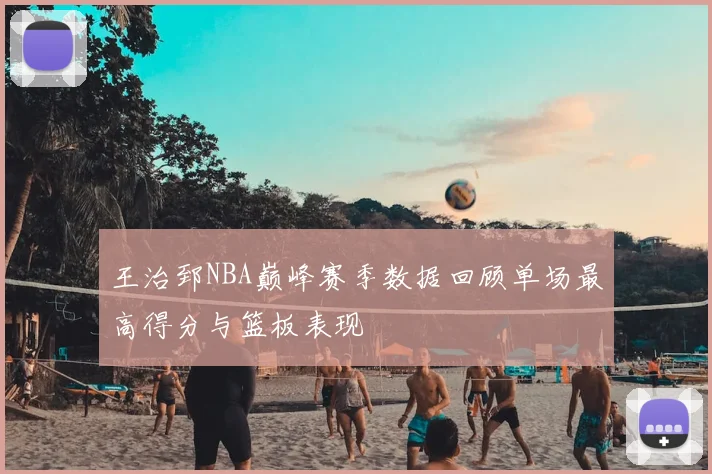 王治郅NBA巅峰赛季数据回顾单场最高得分与篮板表现
